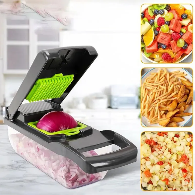 16-in-1 Multi-Function Vegetable Chopper & Dicer