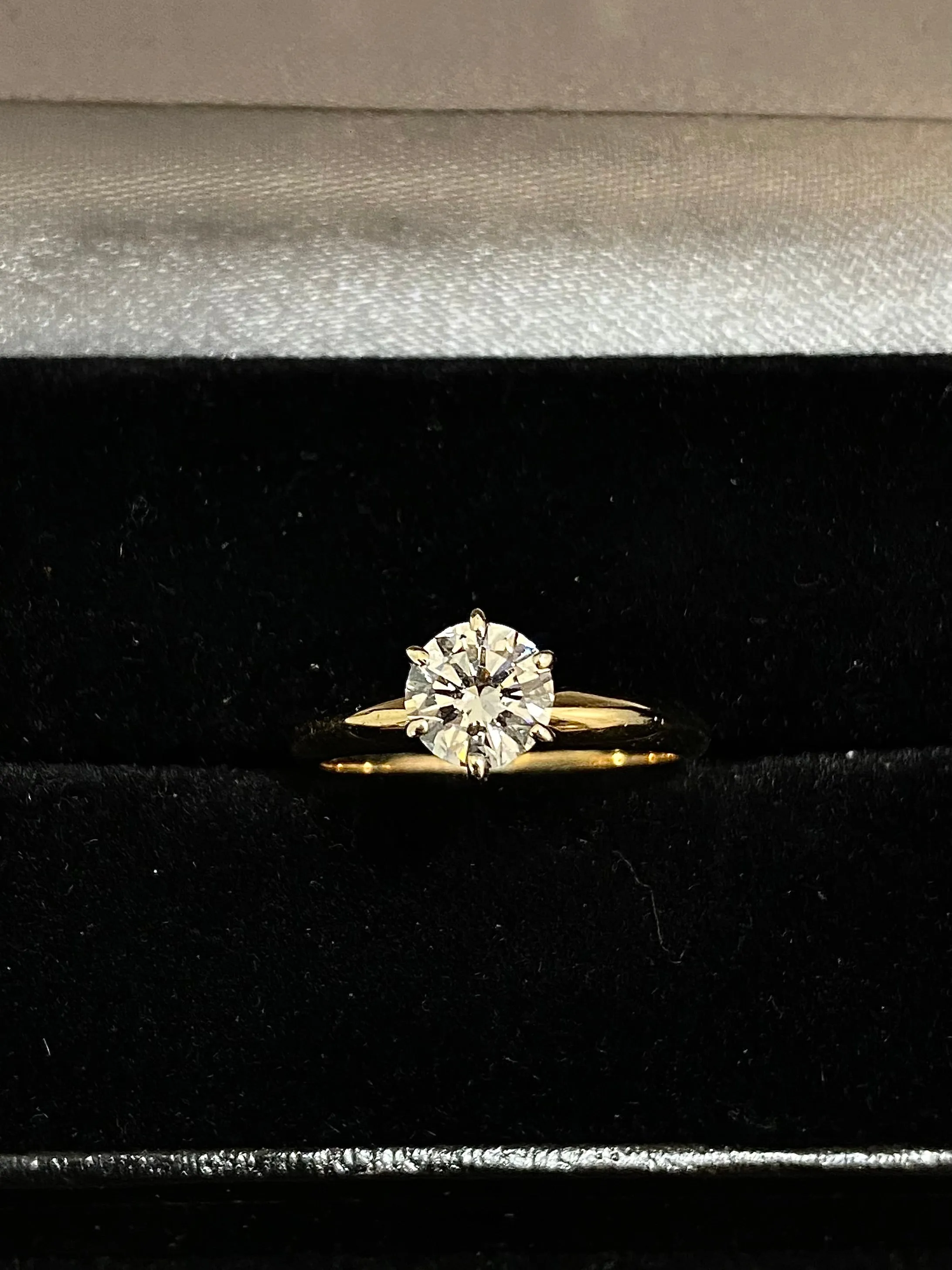 1920's Antique Design Solid Yellow Gold Diamond Center Dome Ring $60K Appraisal Value w/CoA}