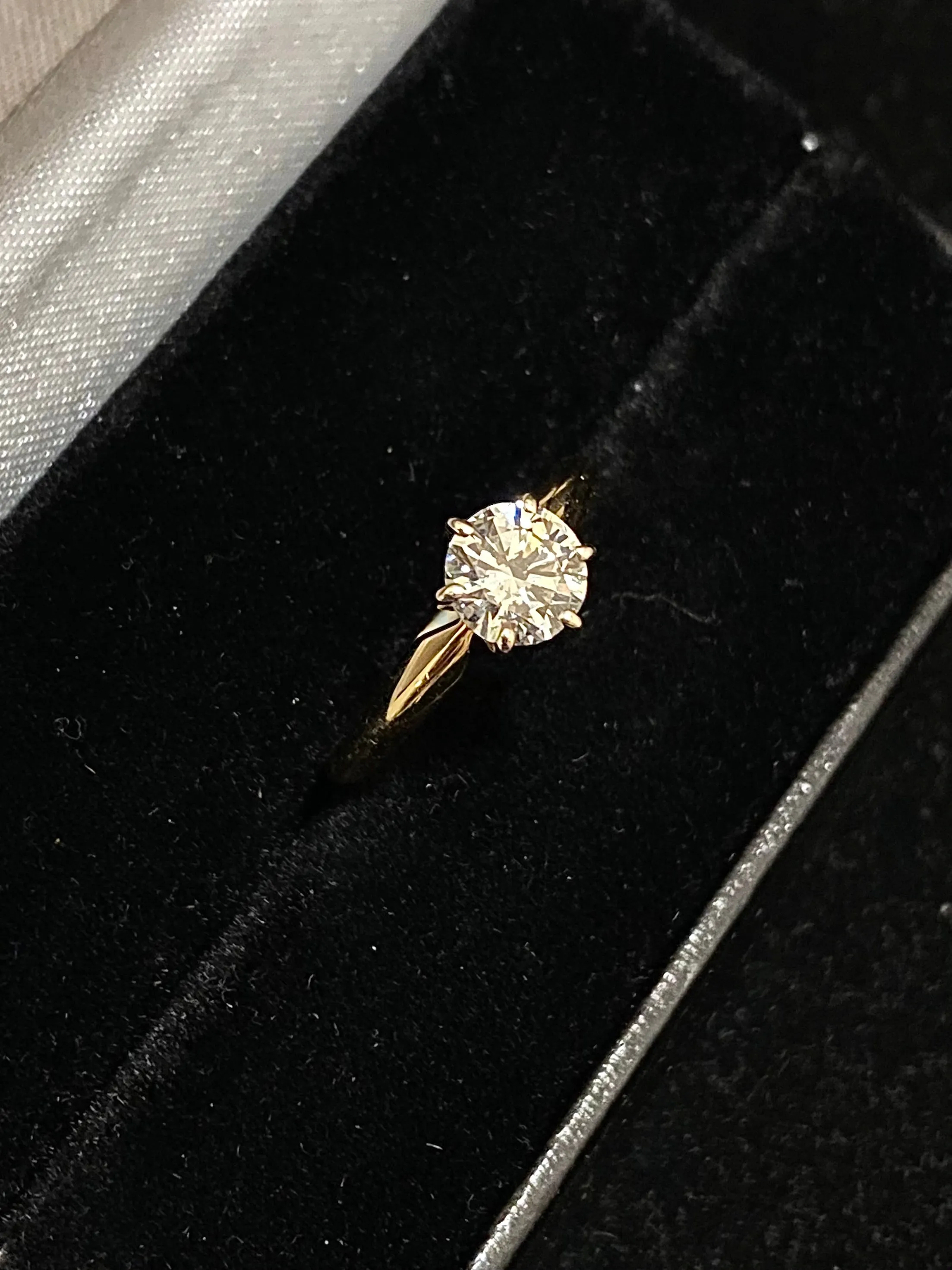 1920's Antique Design Solid Yellow Gold Diamond Center Dome Ring $60K Appraisal Value w/CoA}