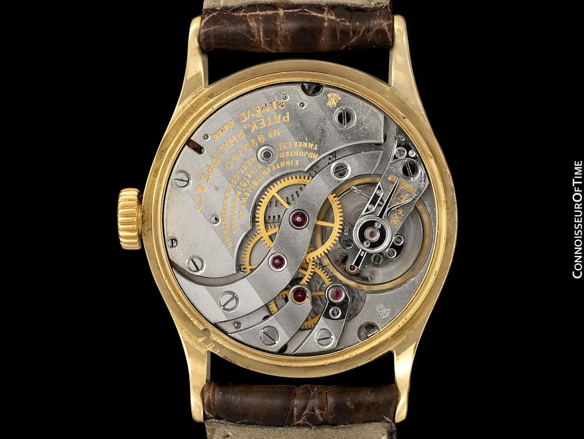 1942 Patek Philippe Vintage Calatrava Ref. 96 World War II Era Watch, 18K Gold with Papers - The Original