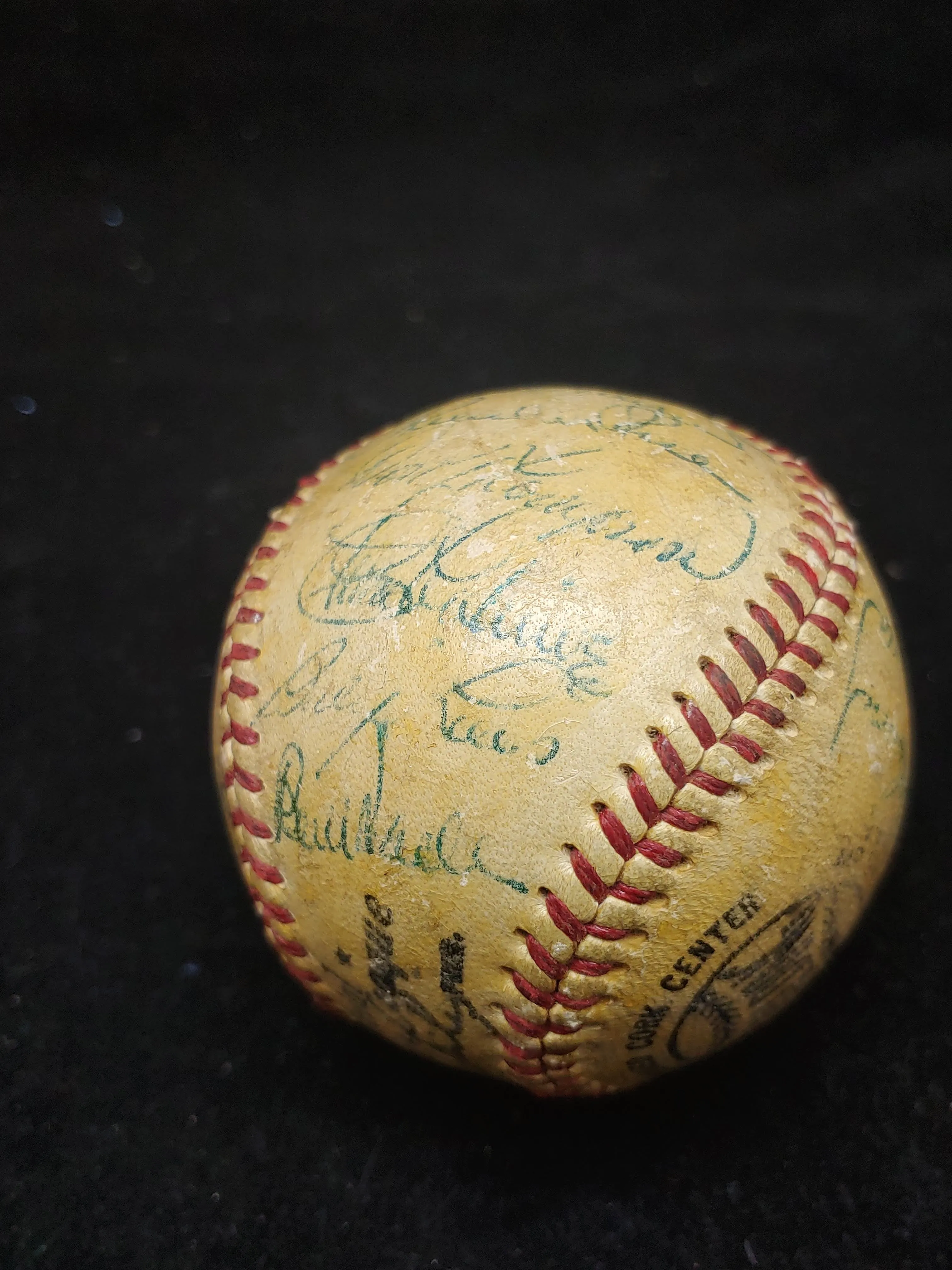 1953 Brooklyn Dodgers Team-signed Baseball - $15K Appraisal Value!