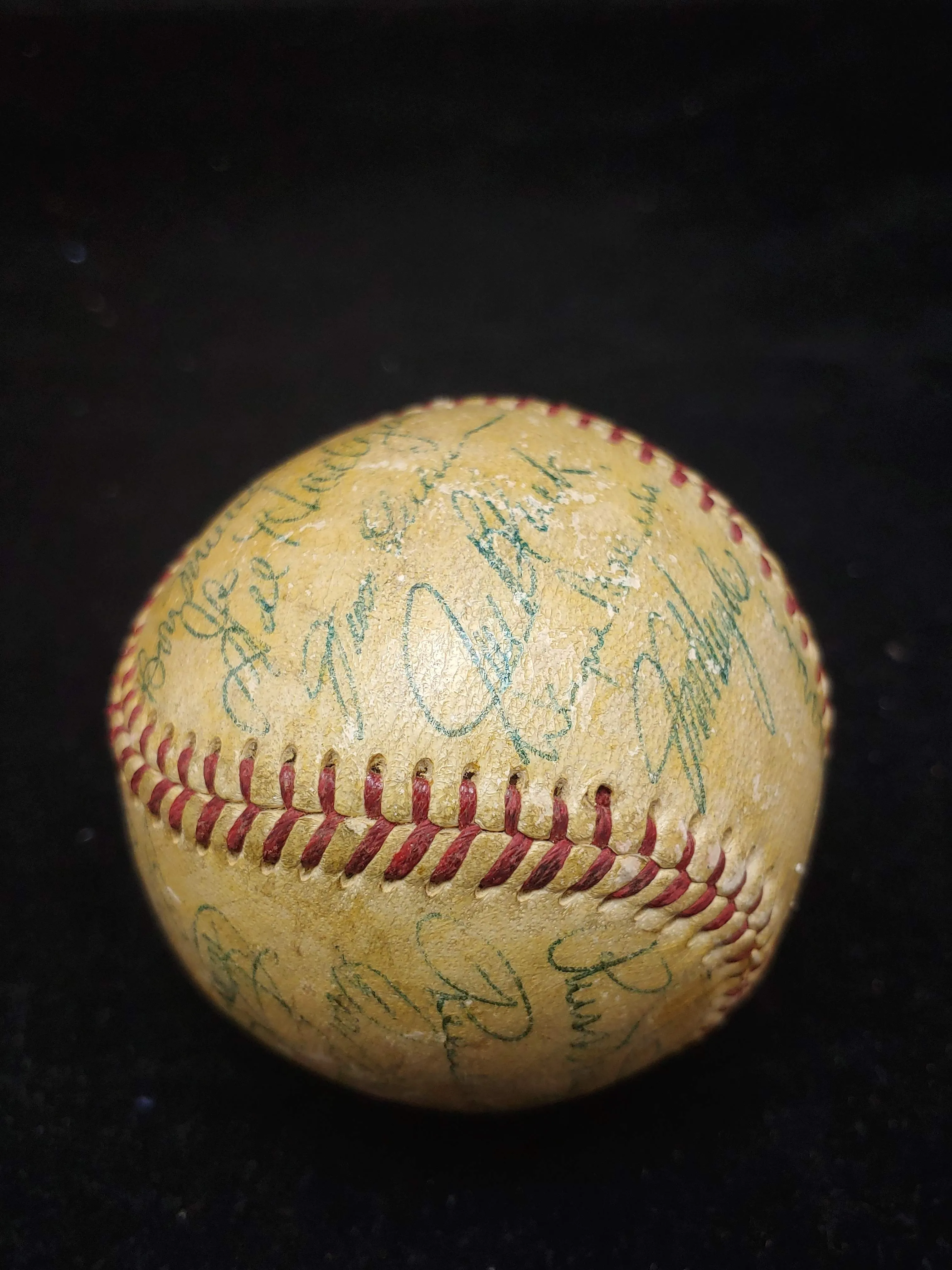 1953 Brooklyn Dodgers Team-signed Baseball - $15K Appraisal Value!