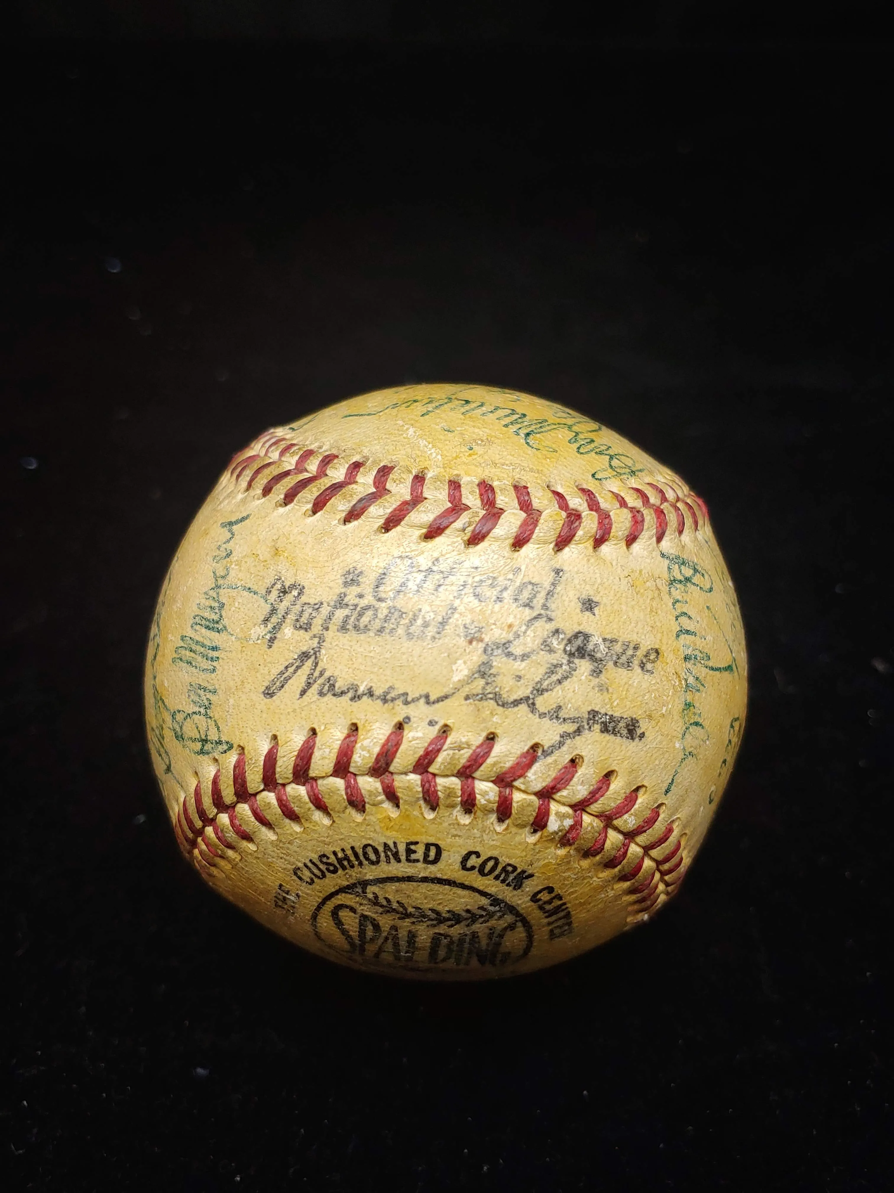 1953 Brooklyn Dodgers Team-signed Baseball - $15K Appraisal Value!