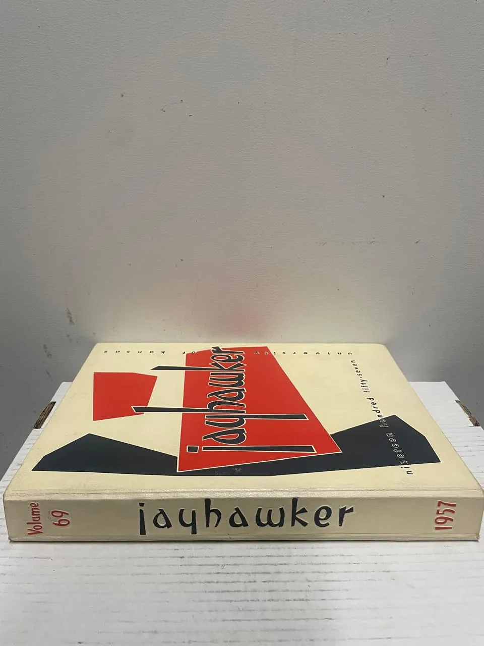 1957 Jayhawker Yearbook University of Kansas Wilt Chamberlain - $10K APR w/ CoA!