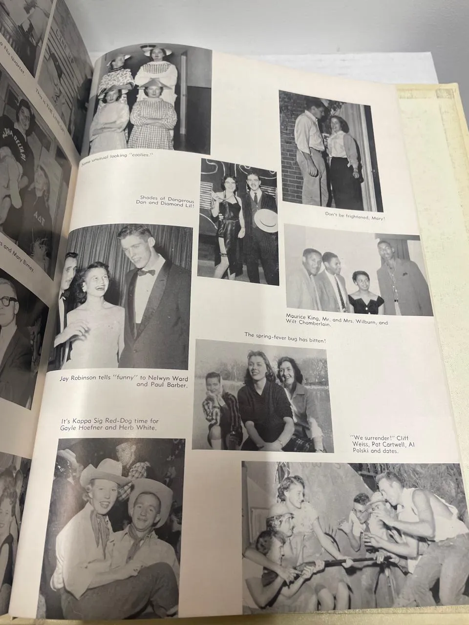 1957 Jayhawker Yearbook University of Kansas Wilt Chamberlain - $10K APR w/ CoA!