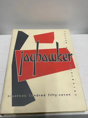 1957 Jayhawker Yearbook University of Kansas Wilt Chamberlain - $10K APR w/ CoA!