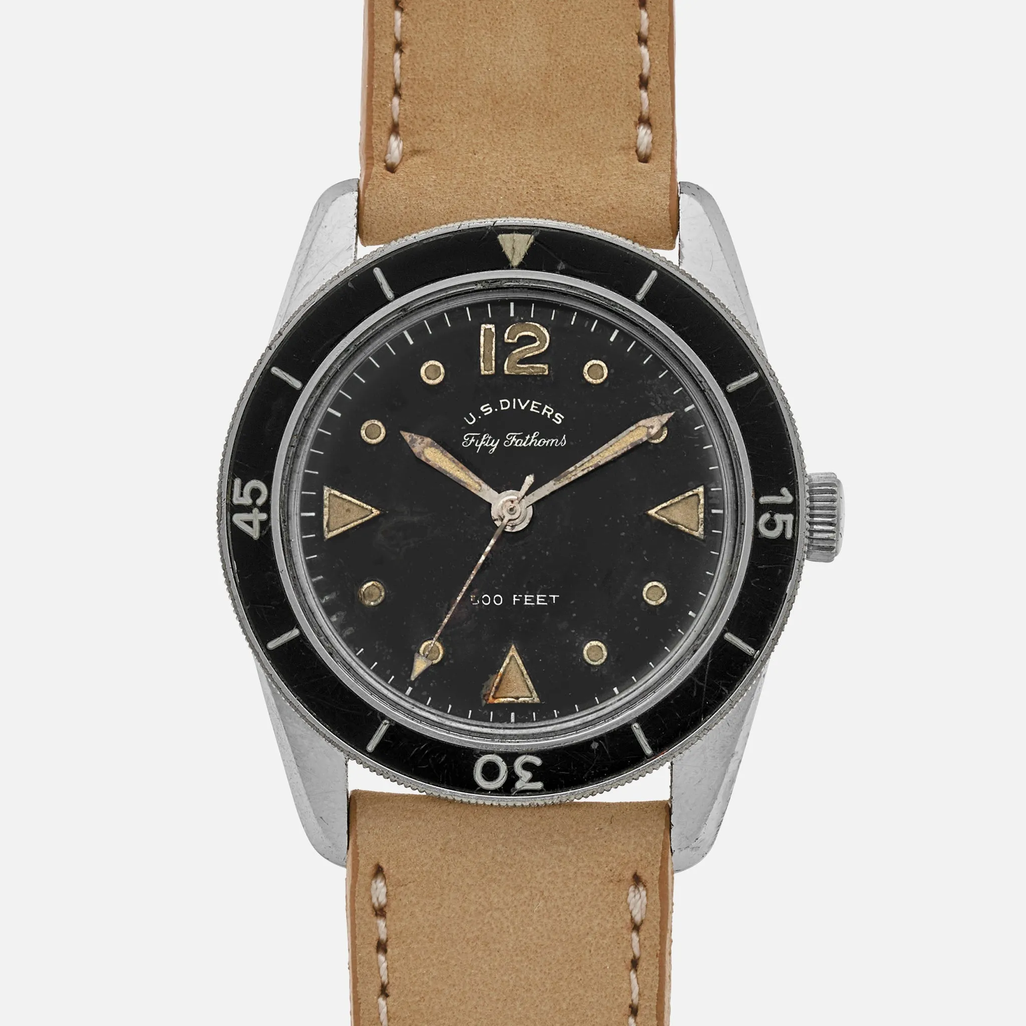 1960s U.S. Divers Fifty Fathoms By Blancpain