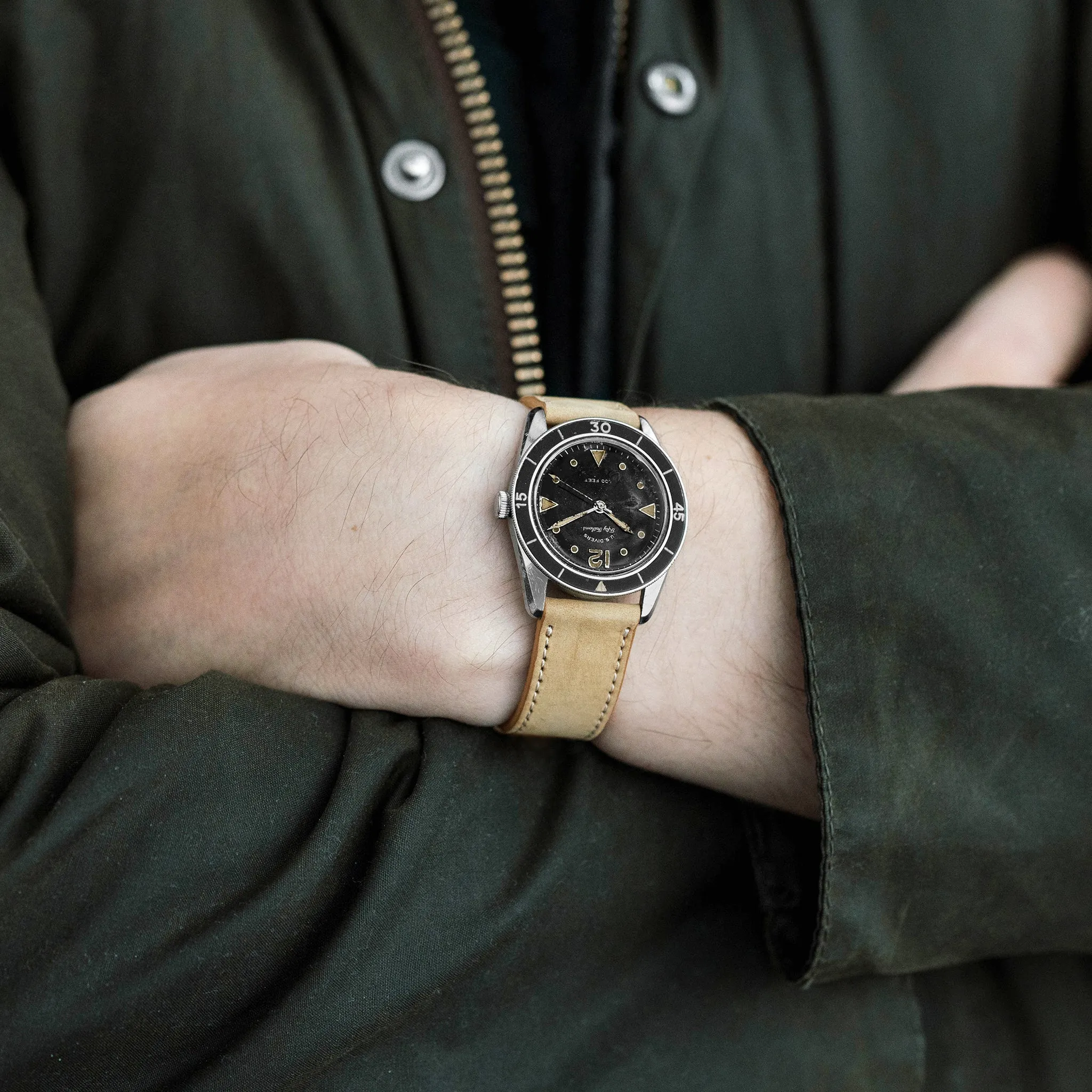 1960s U.S. Divers Fifty Fathoms By Blancpain