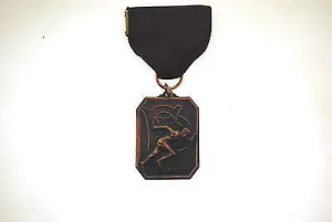 1971 Rare Bronze Freshman X-C Relay Class B 9th Team Track Medal - $1K VALUE