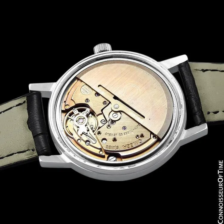 1974 Omega Geneve Classic Vintage Mens Watch, Stainless Steel - Automatic, Day Date