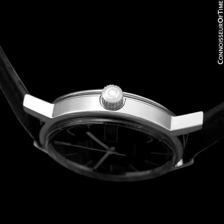 1974 Omega Geneve Classic Vintage Mens Watch, Stainless Steel - Automatic, Day Date