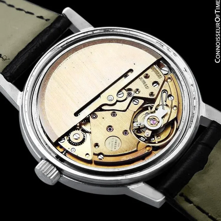 1974 Omega Geneve Classic Vintage Mens Watch, Stainless Steel - Automatic, Day Date
