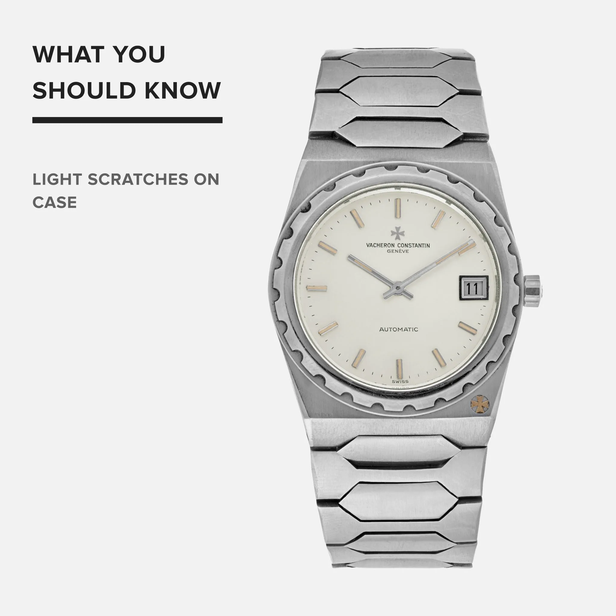 1980 Vacheron Constantin 'Jumbo' 222 Ref. 44018-411 With Box and Papers