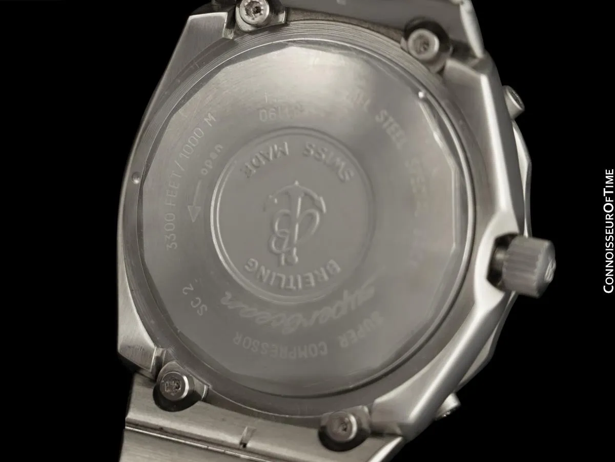 1983 Breitling Superocean "DEEP-SEA" Ref. 81190 Diver's Watch - Stainless Steel