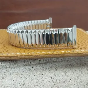19mm 18mm 16mm Classic 1953 White Gold Filled Speidel Unused Vintage Watch Band