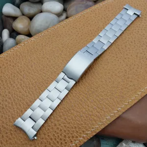 19mm Stainless Steel Duchess Solid Link Unused 1960s-1970s Vintage Watch Band