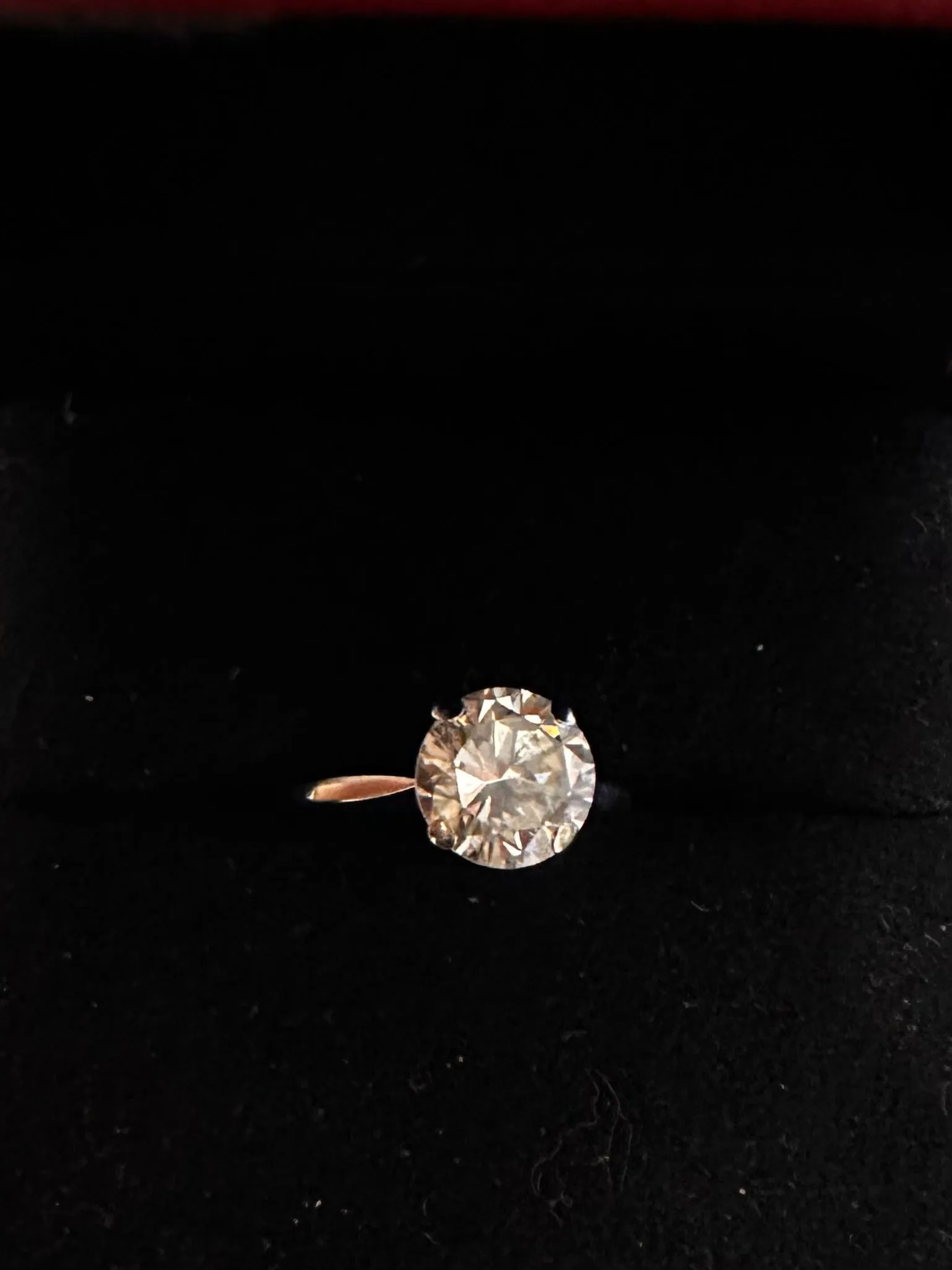 2.03ct Diamond Solitaire Ring in Handmade WG Setting I-SI1 Grade- $60K APR w/CoA