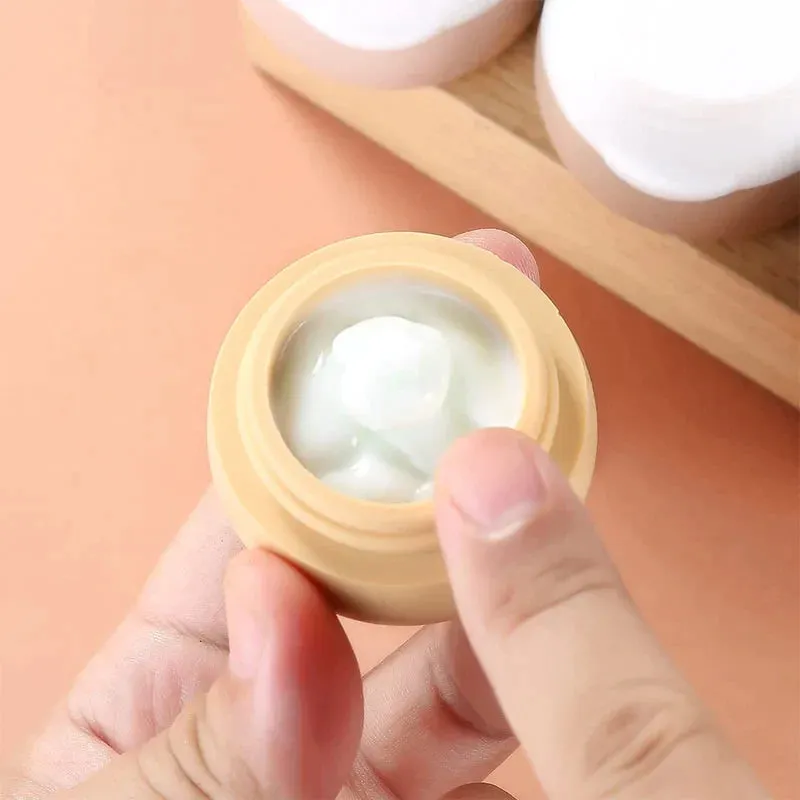 20ml Jar Refillable Creams Gels Lotions Dispenser Travel Friendly Moisturizer Bottle for Makeup