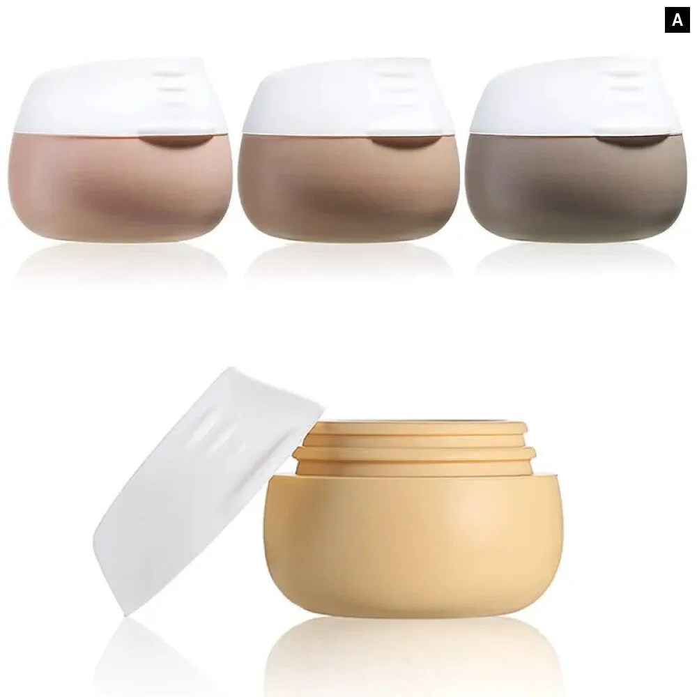 20ml Jar Refillable Creams Gels Lotions Dispenser Travel Friendly Moisturizer Bottle for Makeup