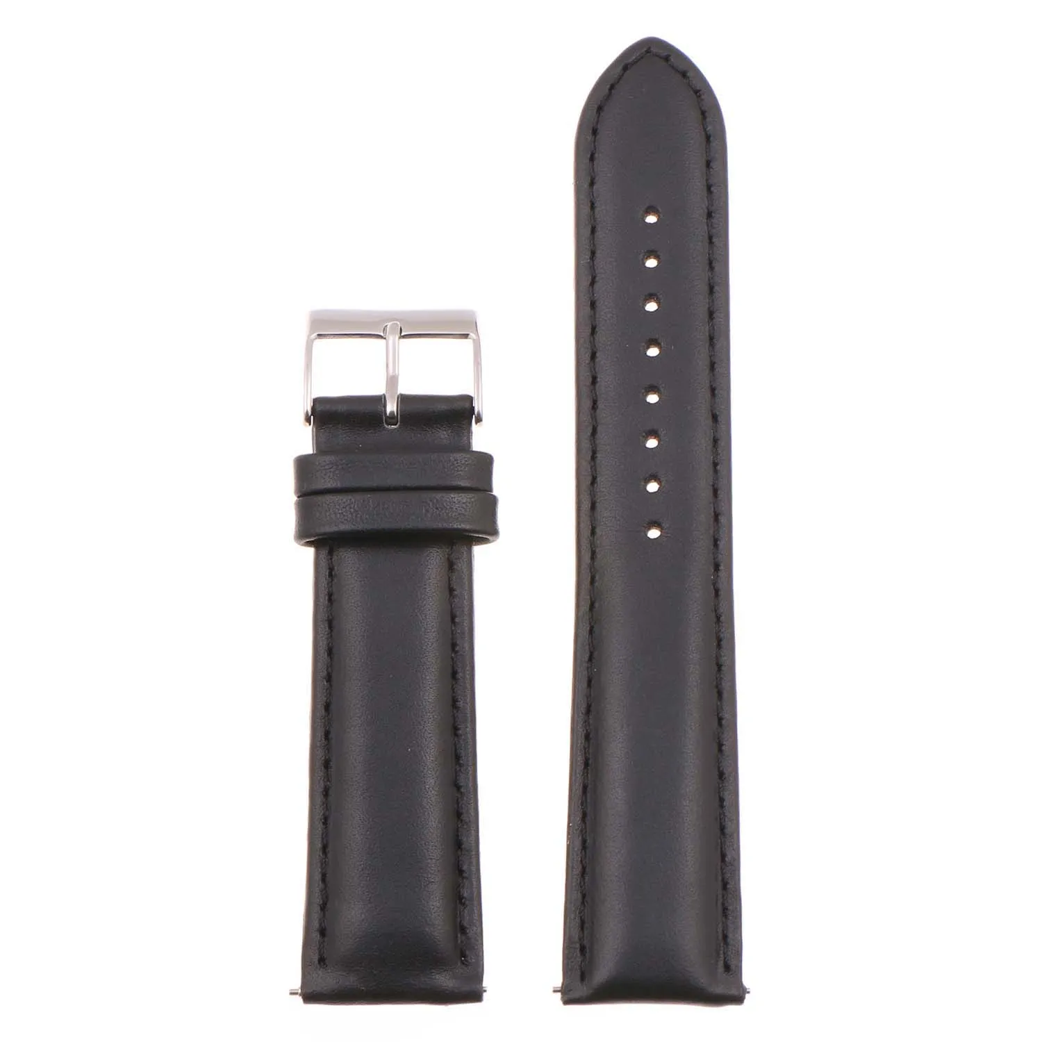 22mm Leather Smart Watch Strap (Short, Standard, Long)