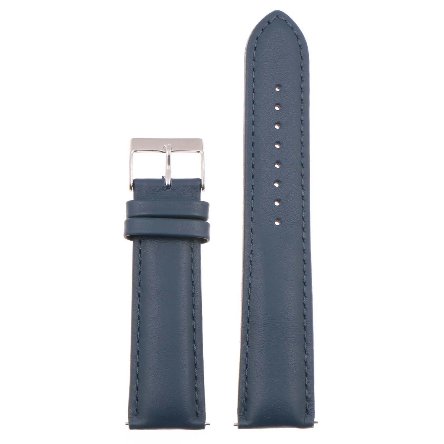 22mm Leather Smart Watch Strap (Short, Standard, Long)