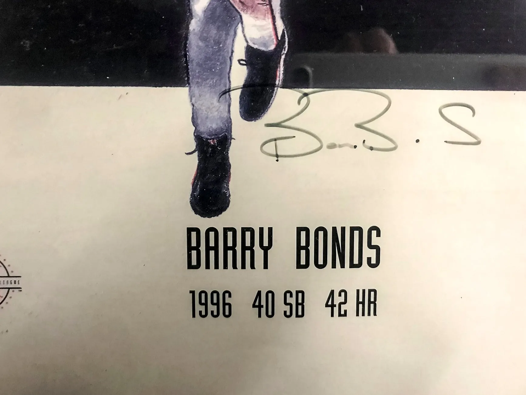 40/40 Club Barry Bonds, Alex Rodriguez & Jose Canseco C.1999 - $1,500 APR w/CoA