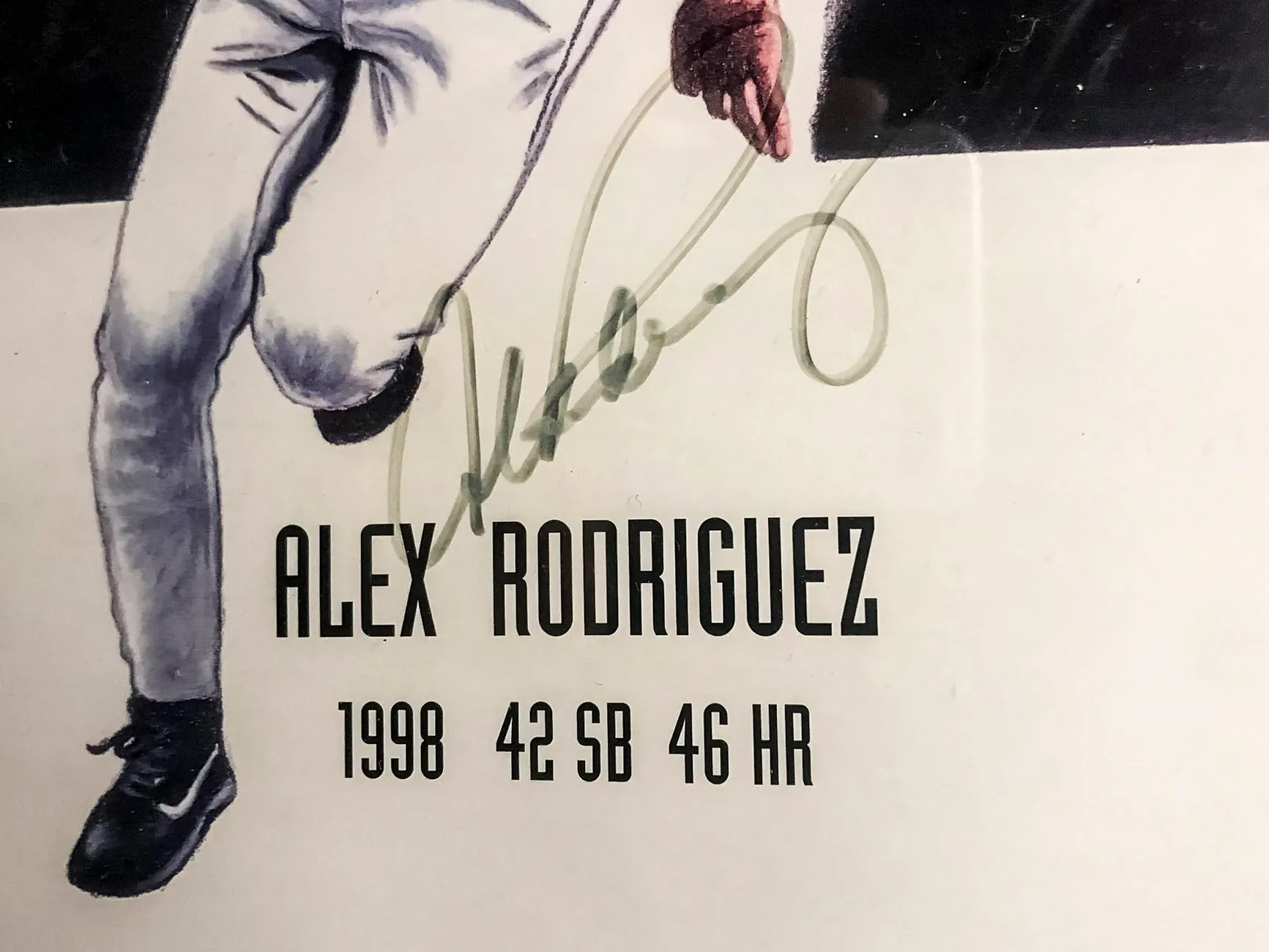 40/40 Club Barry Bonds, Alex Rodriguez & Jose Canseco C.1999 - $1,500 APR w/CoA