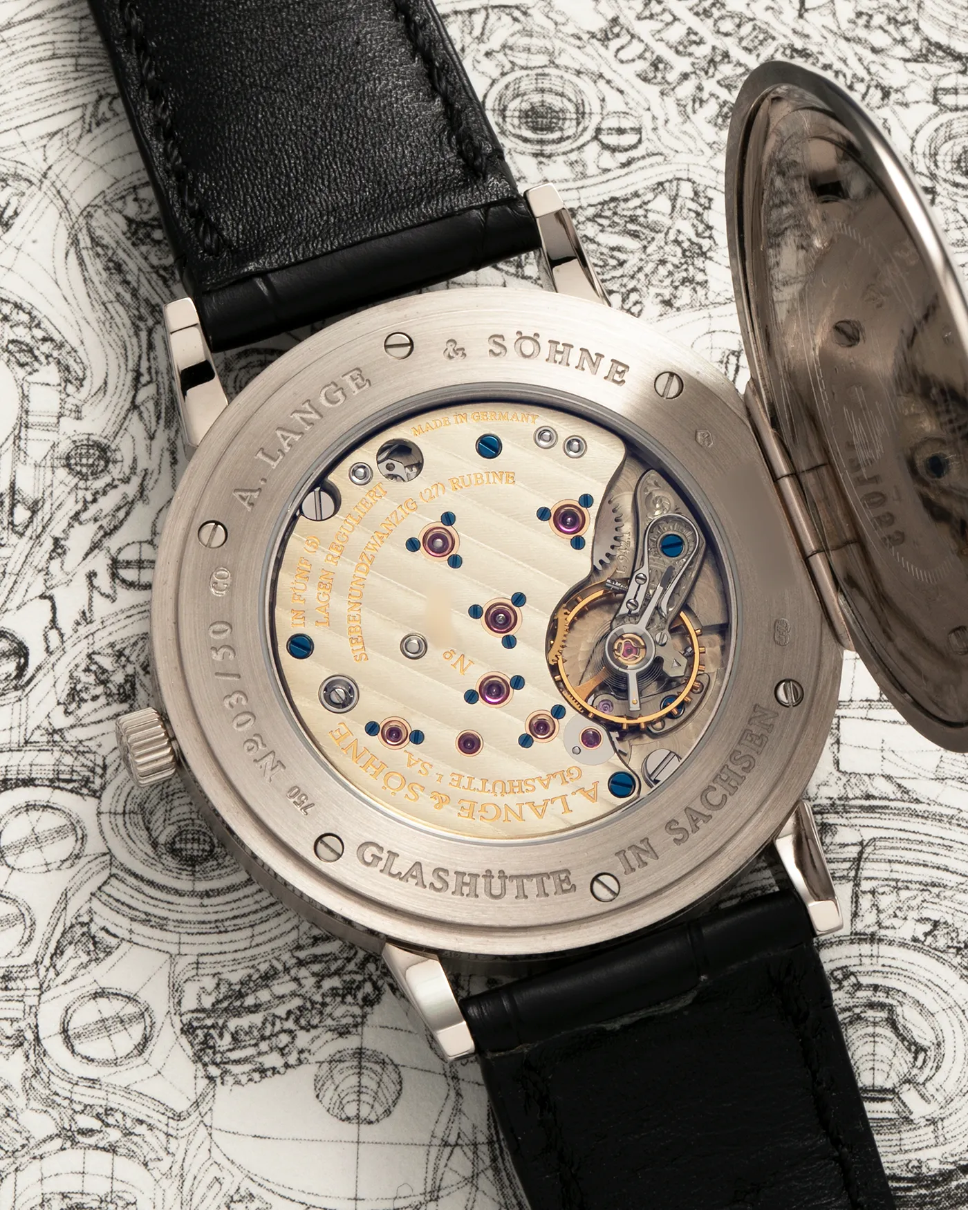 A. Lange & Sohne 1815 Up & Down ‘Walter Lange’ 223.026 Limited Edition