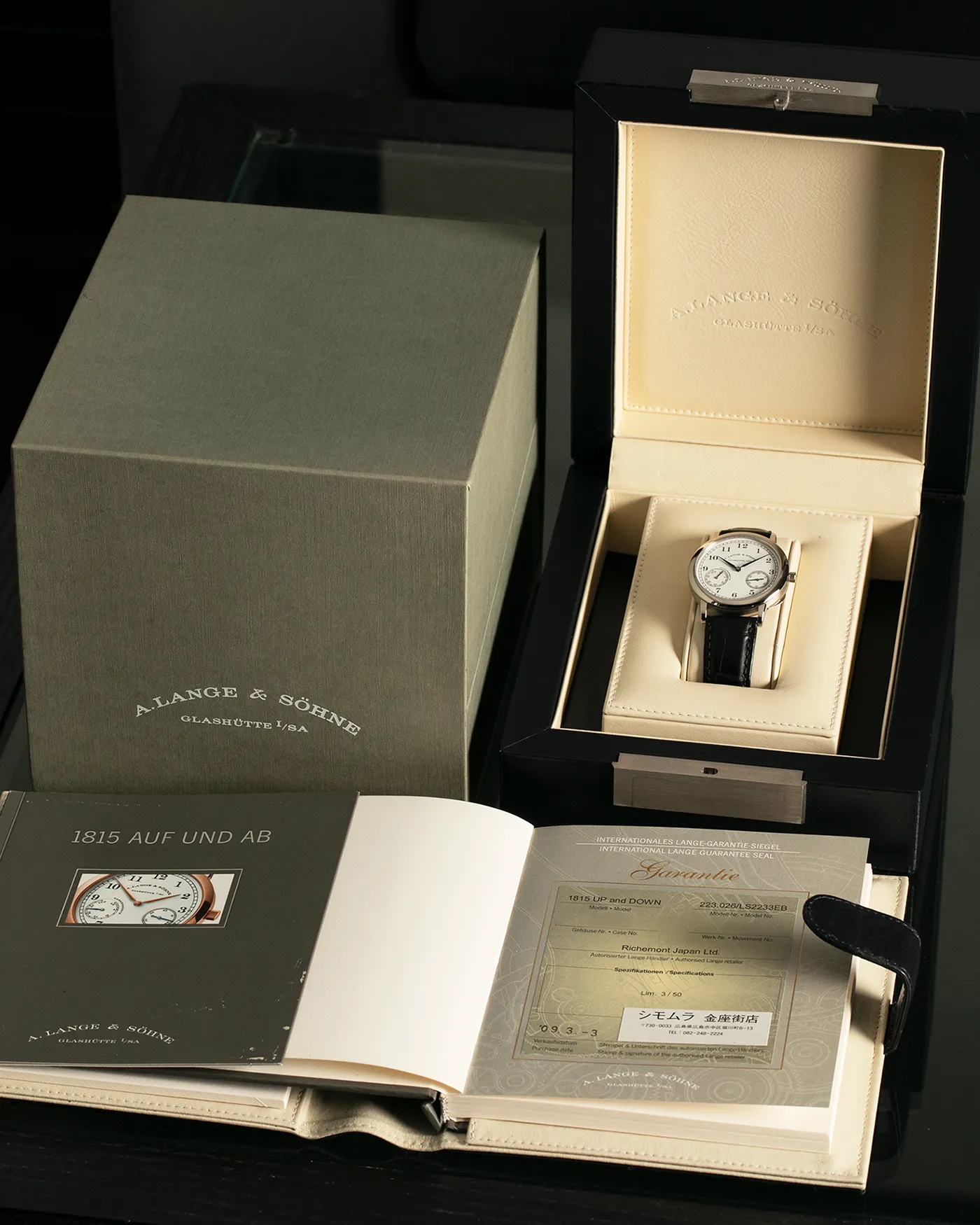 A. Lange & Sohne 1815 Up & Down ‘Walter Lange’ 223.026 Limited Edition