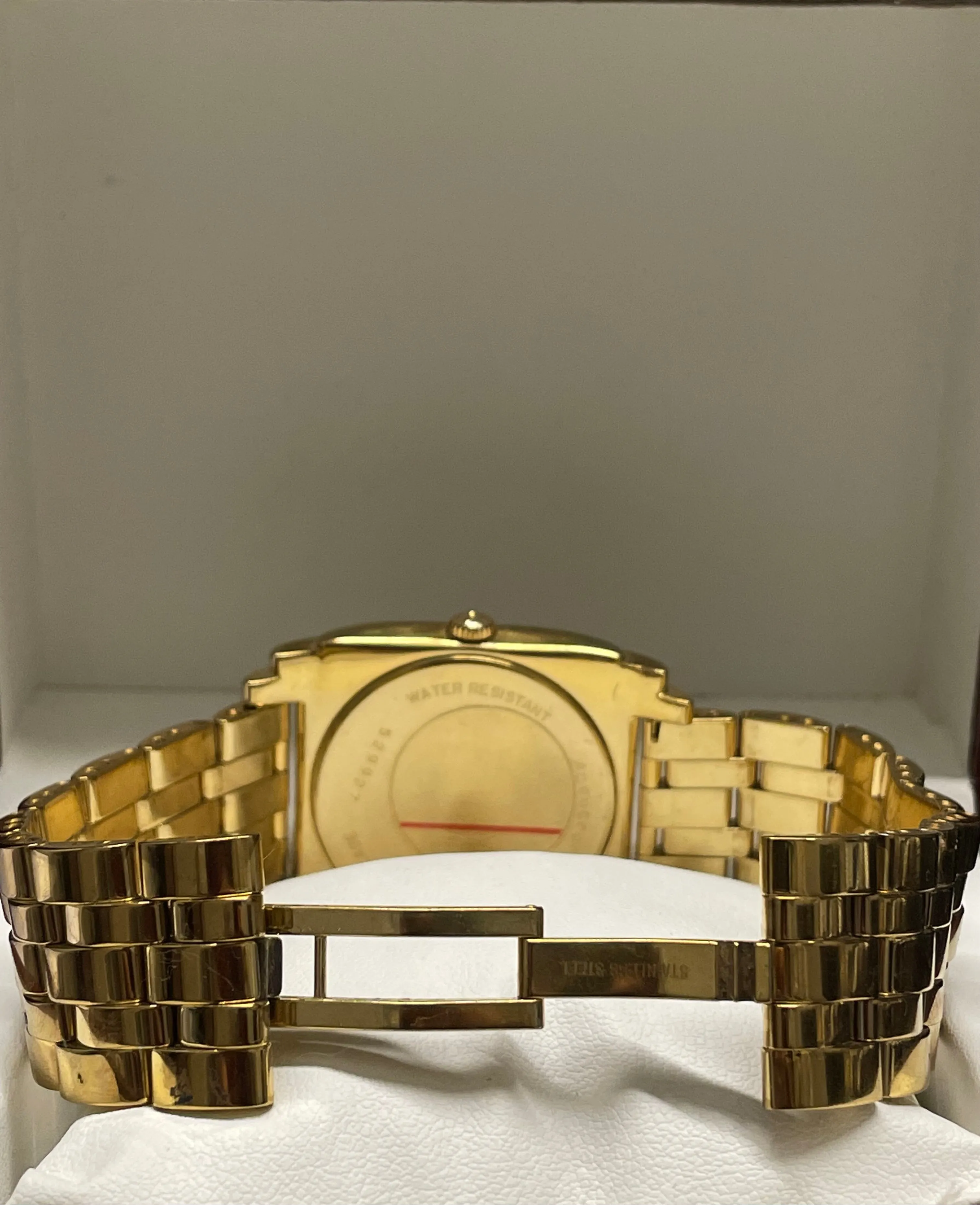 Accutron Vintage 1930s Gold-Tone Art Deco Watch with Textured  - $3K APR w/ COA!