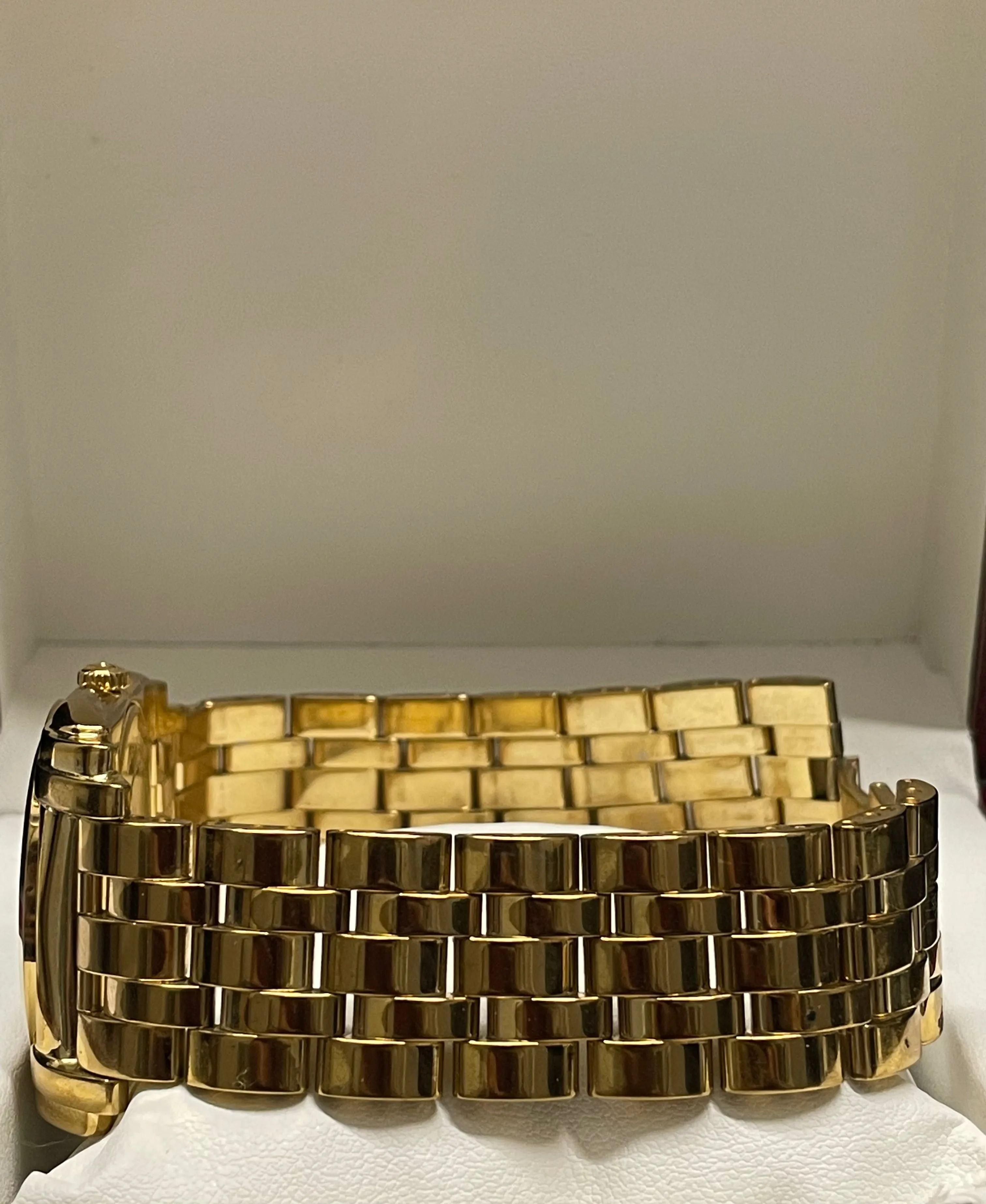 Accutron Vintage 1930s Gold-Tone Art Deco Watch with Textured  - $3K APR w/ COA!