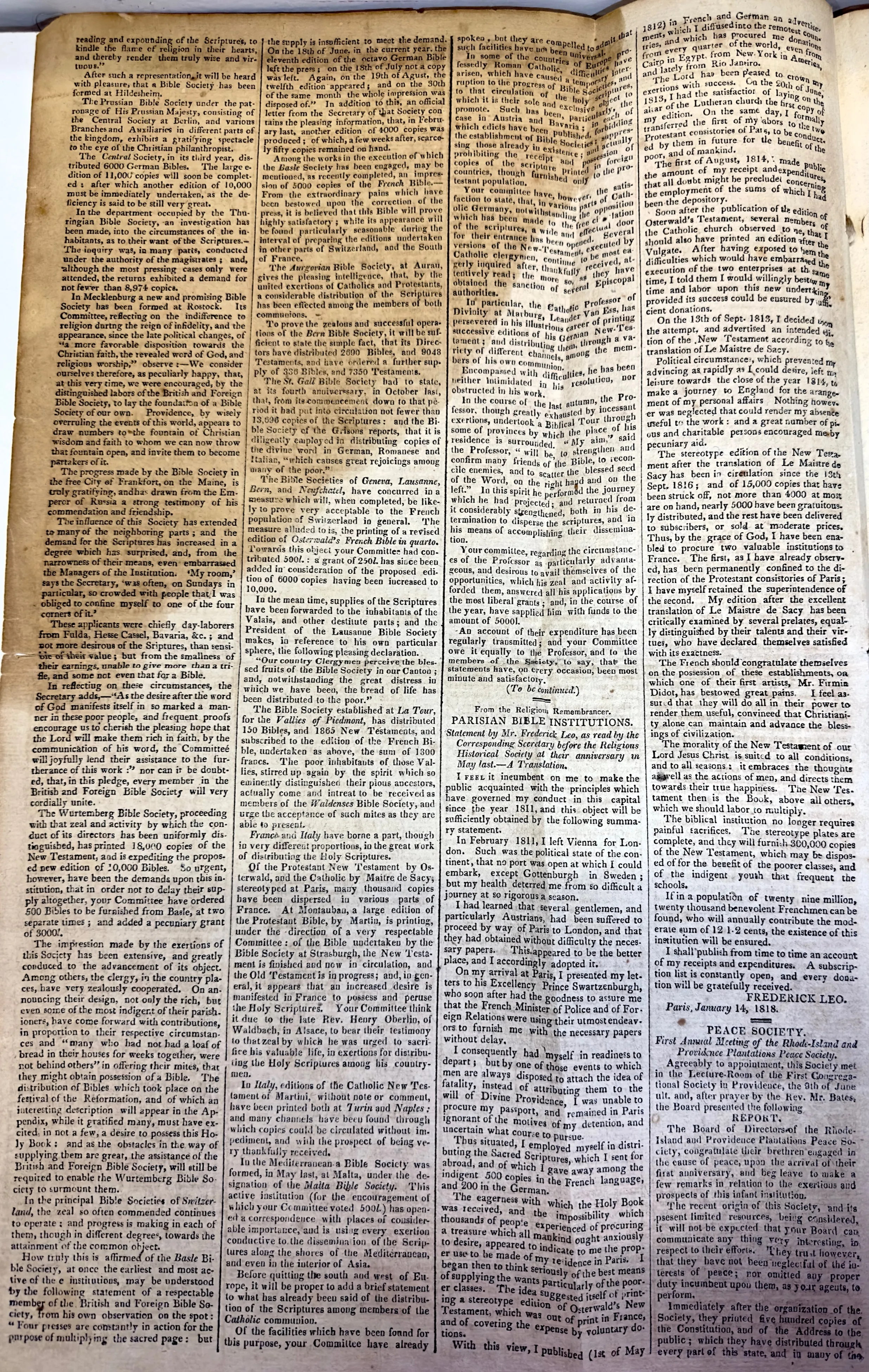 AFRICAN NEGROS FOR SALE SLAVE TRADE ORG AD IN NWSPR 1818 CRAZY - $8K APR w/ COA!