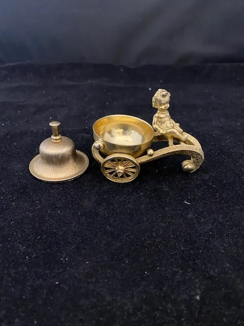 Antique C. 1950s Angel Chariot Bell - $2K APR Value w/ CoA!