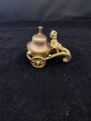 Antique C. 1950s Angel Chariot Bell - $2K APR Value w/ CoA!