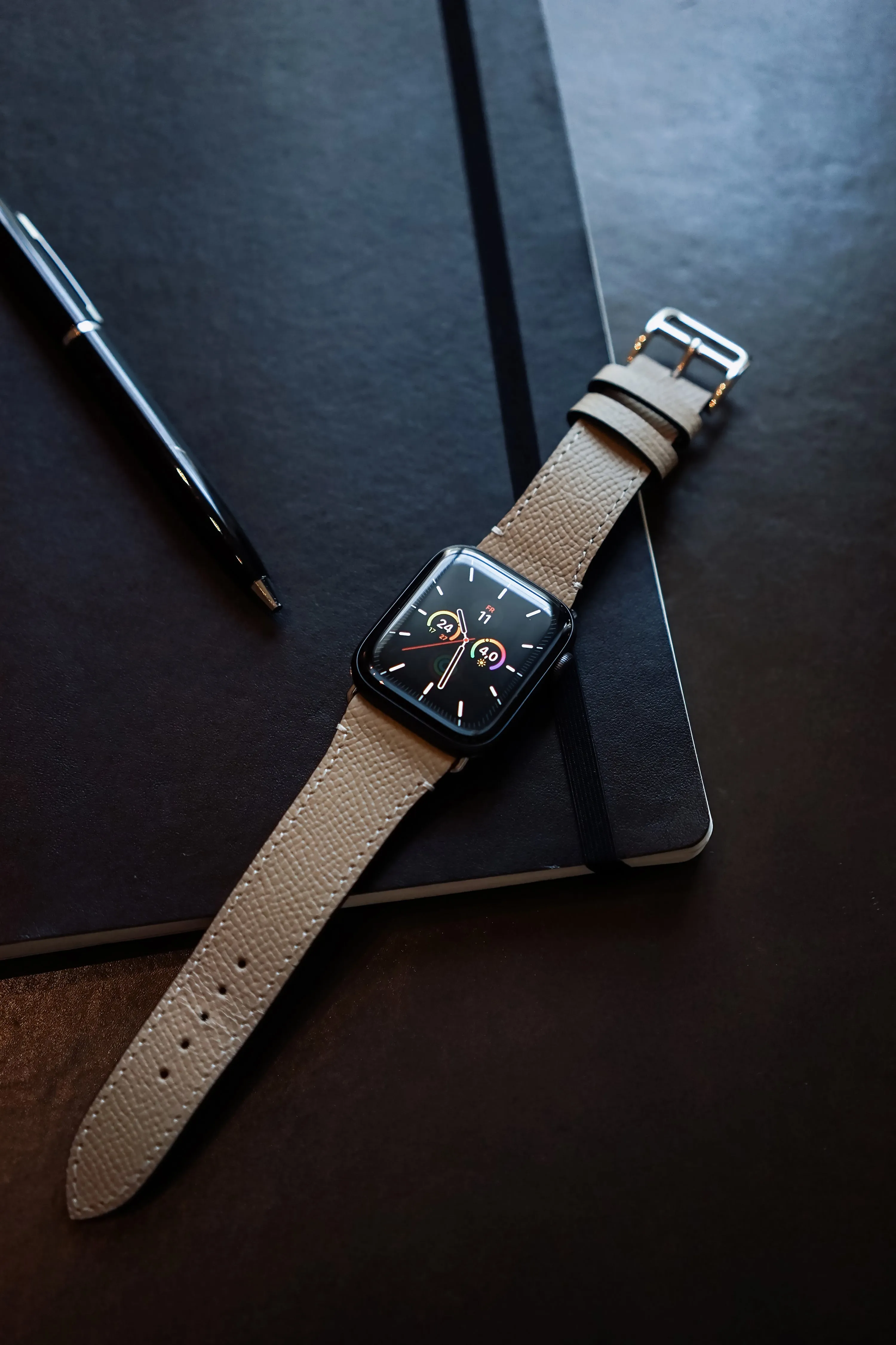 Apple Watch Leather Armband (42mm/44mm/45mm)