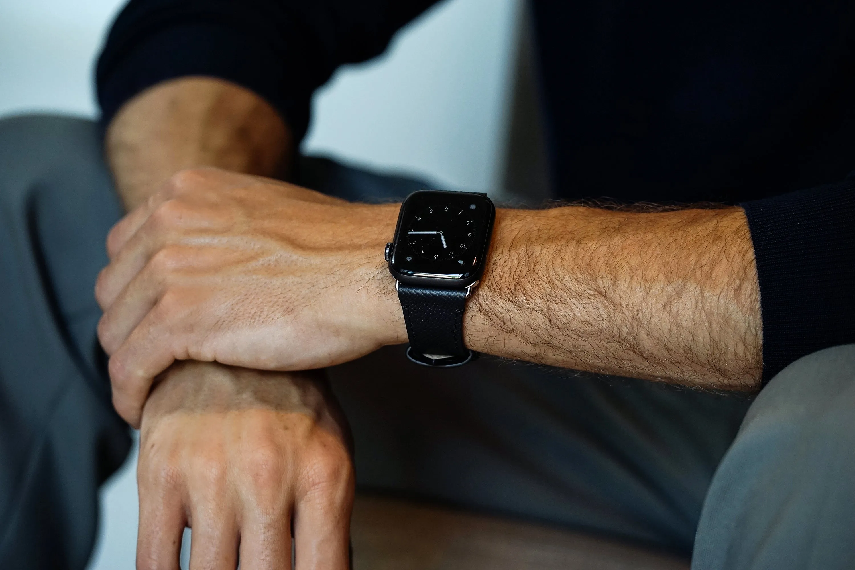 Apple Watch Leather Armband (42mm/44mm/45mm)