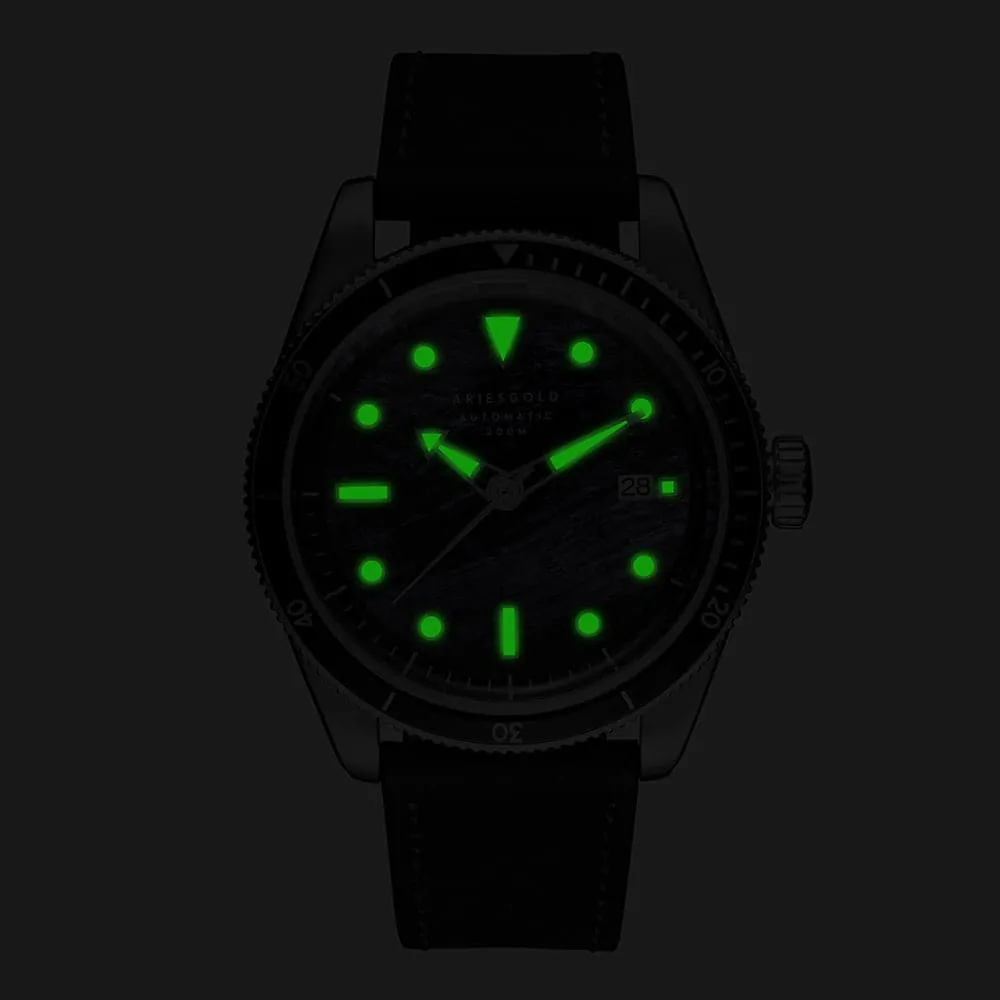 ARIES GOLD BLACK SEA G 9027 S-BKT1 MEN'S WATCH