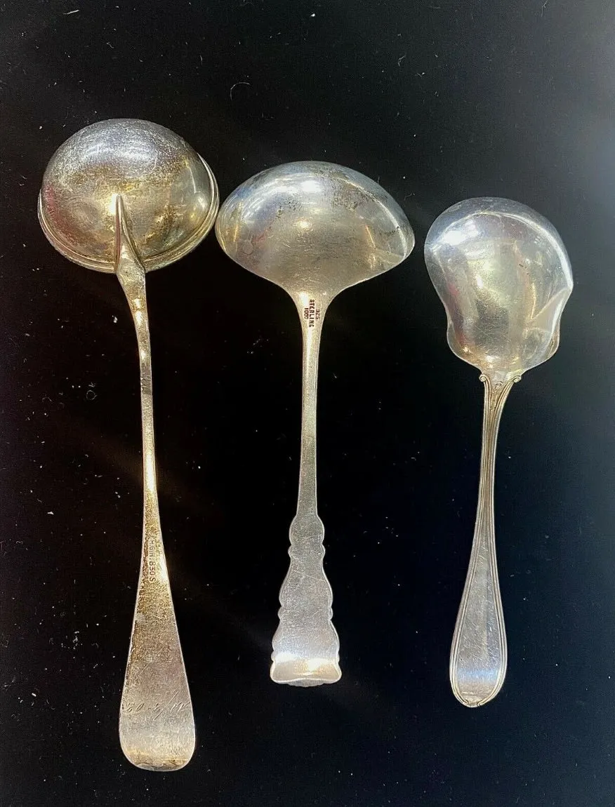 Assorted Serving Utensils 8-Piece Sterling Silver Set - $1K APR Value w/ CoA!