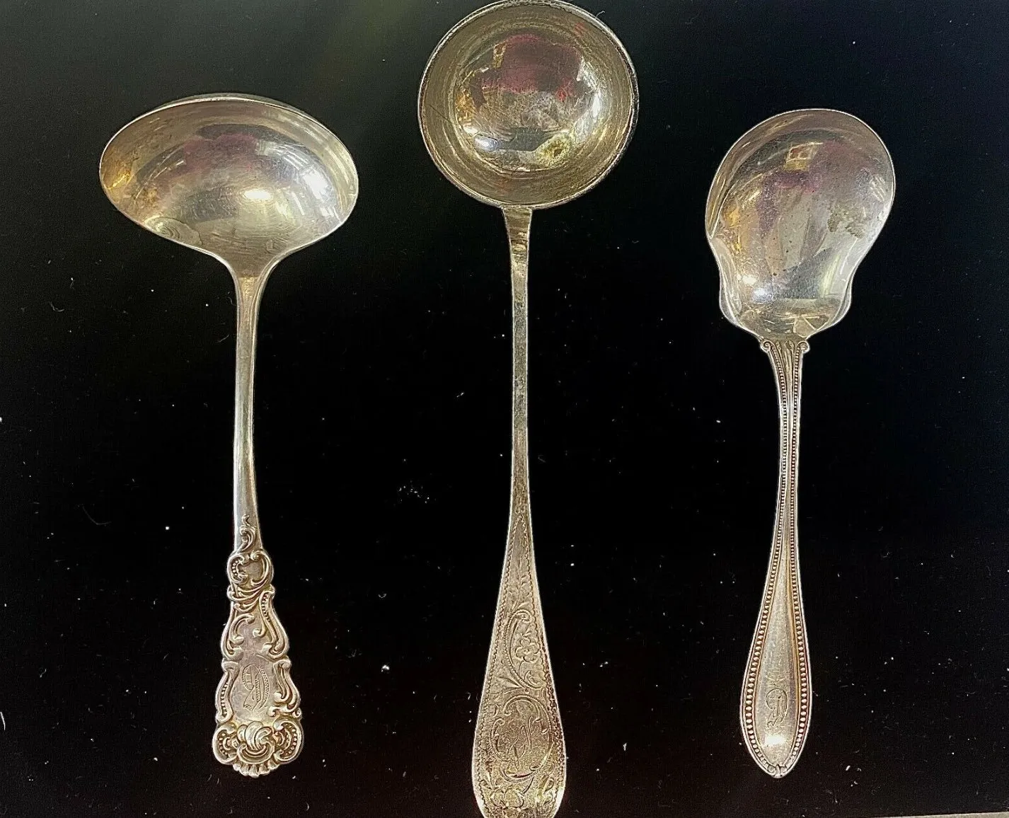 Assorted Serving Utensils 8-Piece Sterling Silver Set - $1K APR Value w/ CoA!
