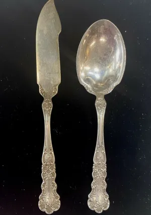 Assorted Serving Utensils 8-Piece Sterling Silver Set - $1K APR Value w/ CoA!