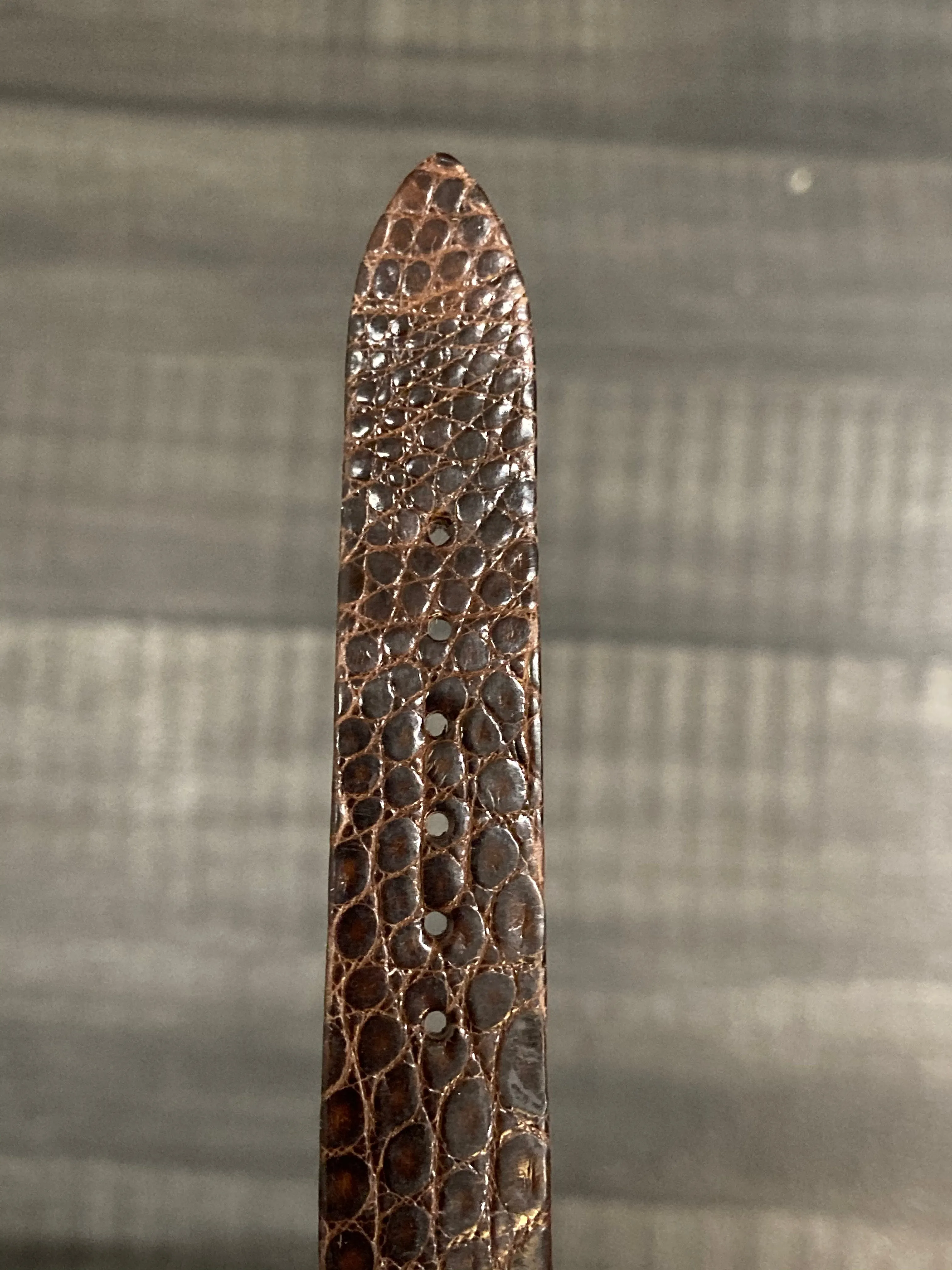 AUDEMARS PIGUET Dark Brown Alligator Watch Strap - $750 APR VALUE w/ CoA! ✓