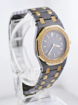 AUDEMARS PIGUET Royal Oak Wristwatch Octagonal Bezel in 18K Rose Gold & Titanium - $40K VALUE