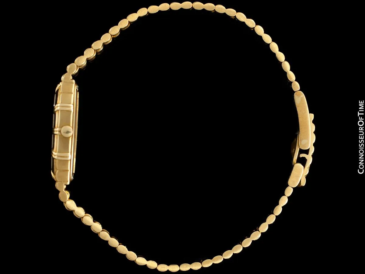 Audemars Piguet Very Rare & Exquisite Ladies 4 Carat Bamboo Bracelet Watch - 18K Gold & Diamonds