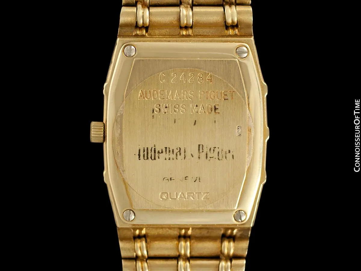 Audemars Piguet Very Rare & Exquisite Ladies 4 Carat Bamboo Bracelet Watch - 18K Gold & Diamonds