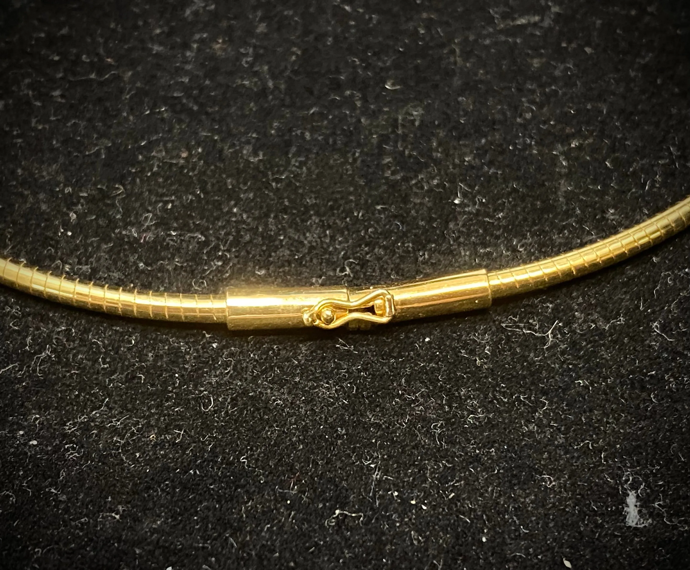 BACCARAT 18K Yellow Gold with Brown Mordore Lead Crystal Necklace - $20K Appraisal Value w/CoA}