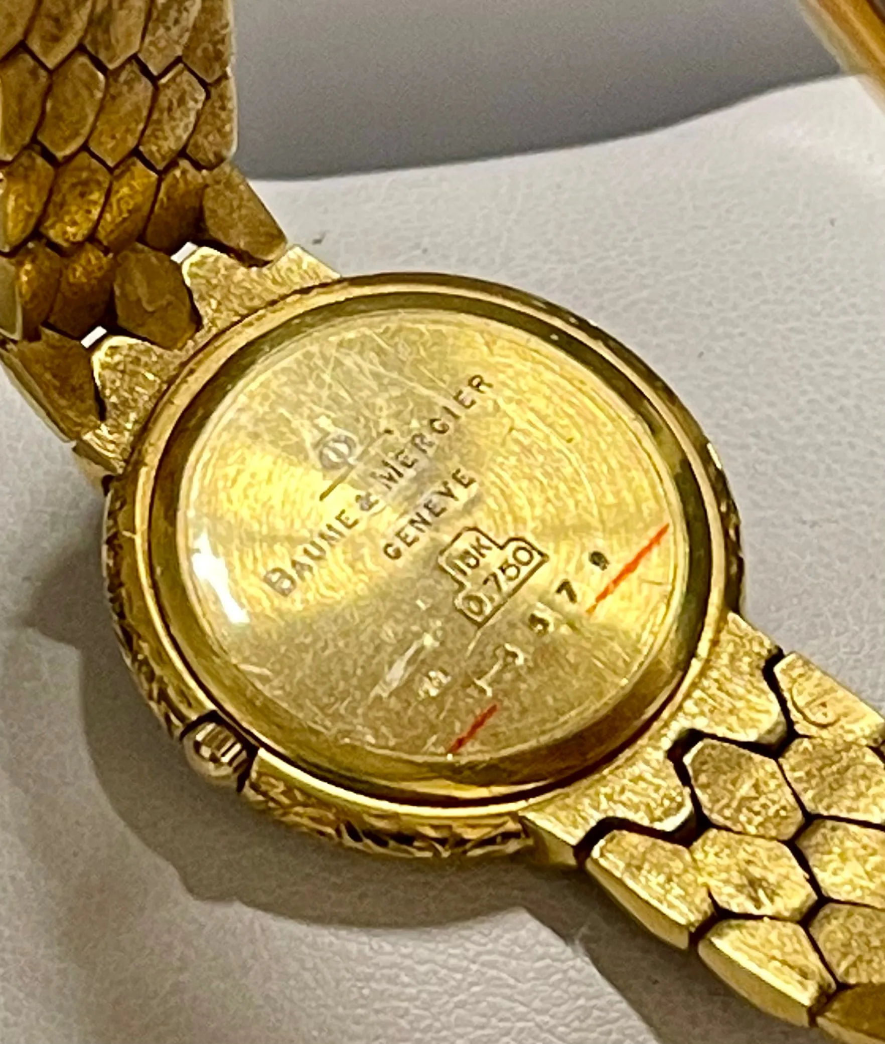 BAUME & MERCIER 18K YG Unisex Watch w/ approx. 520 Diamonds - $60K APR w/ COA!!!