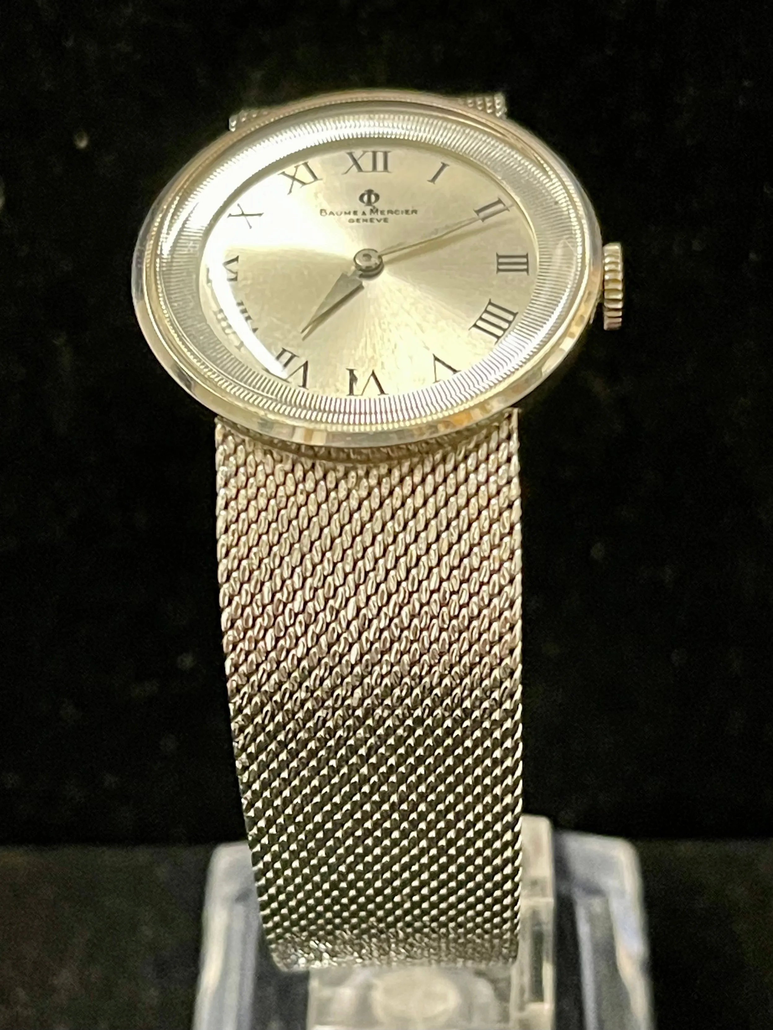 Baume & Mercier Beautiful Solid White Gold Men's Wrist Watch - $20K APR w/ COA!!