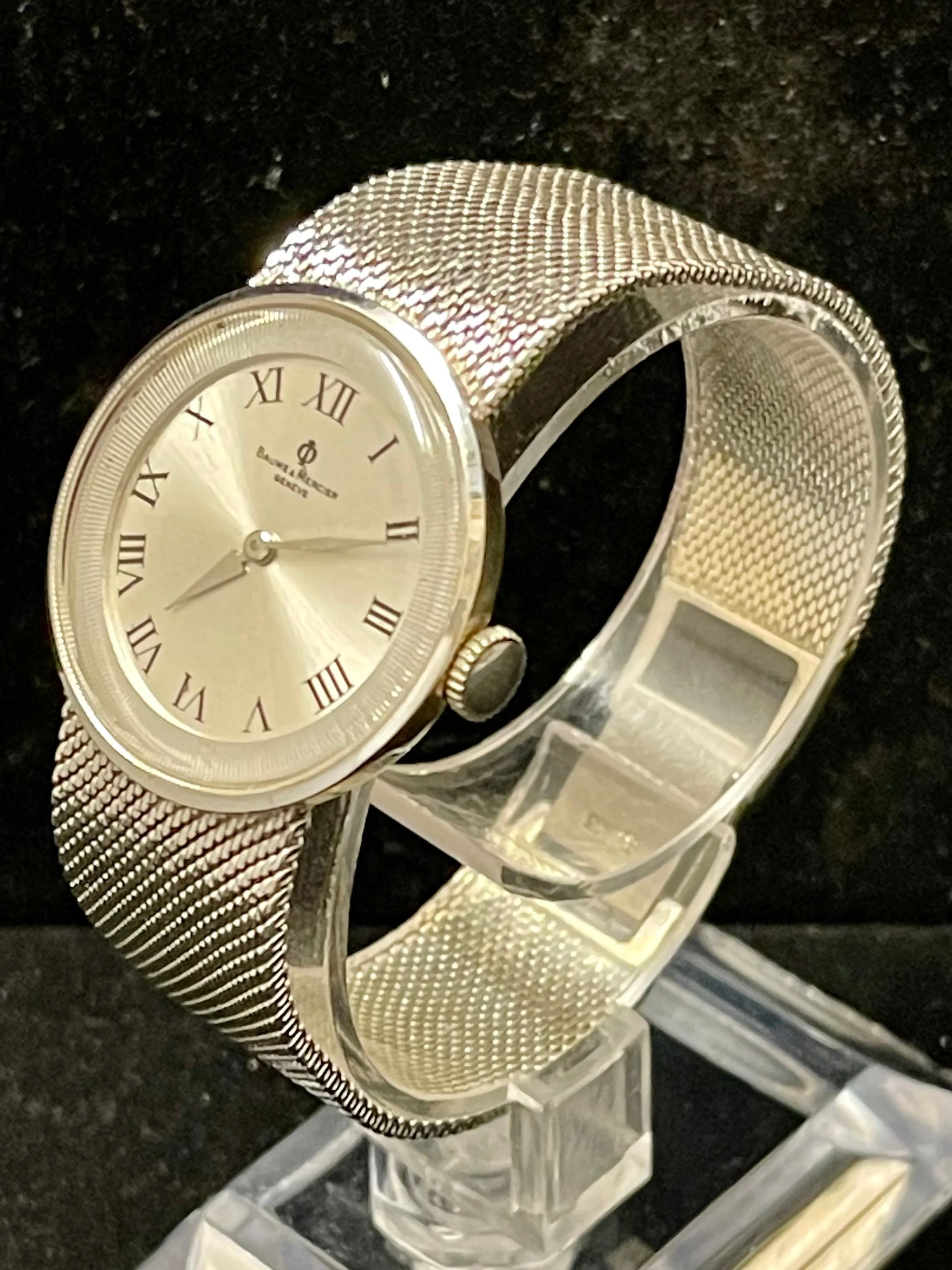 Baume & Mercier Beautiful Solid White Gold Men's Wrist Watch - $20K APR w/ COA!!