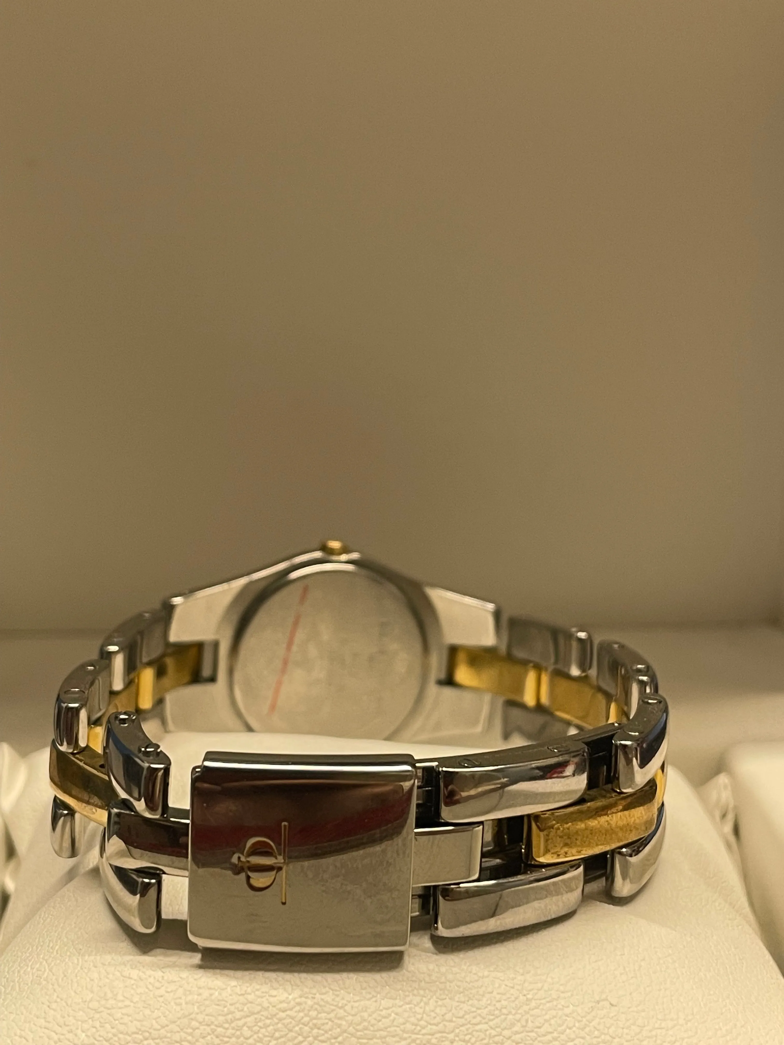Baume & Mercier Ladies' Watch Gold Stainless Steel, Platinum Dial -$6K APRw/COA!