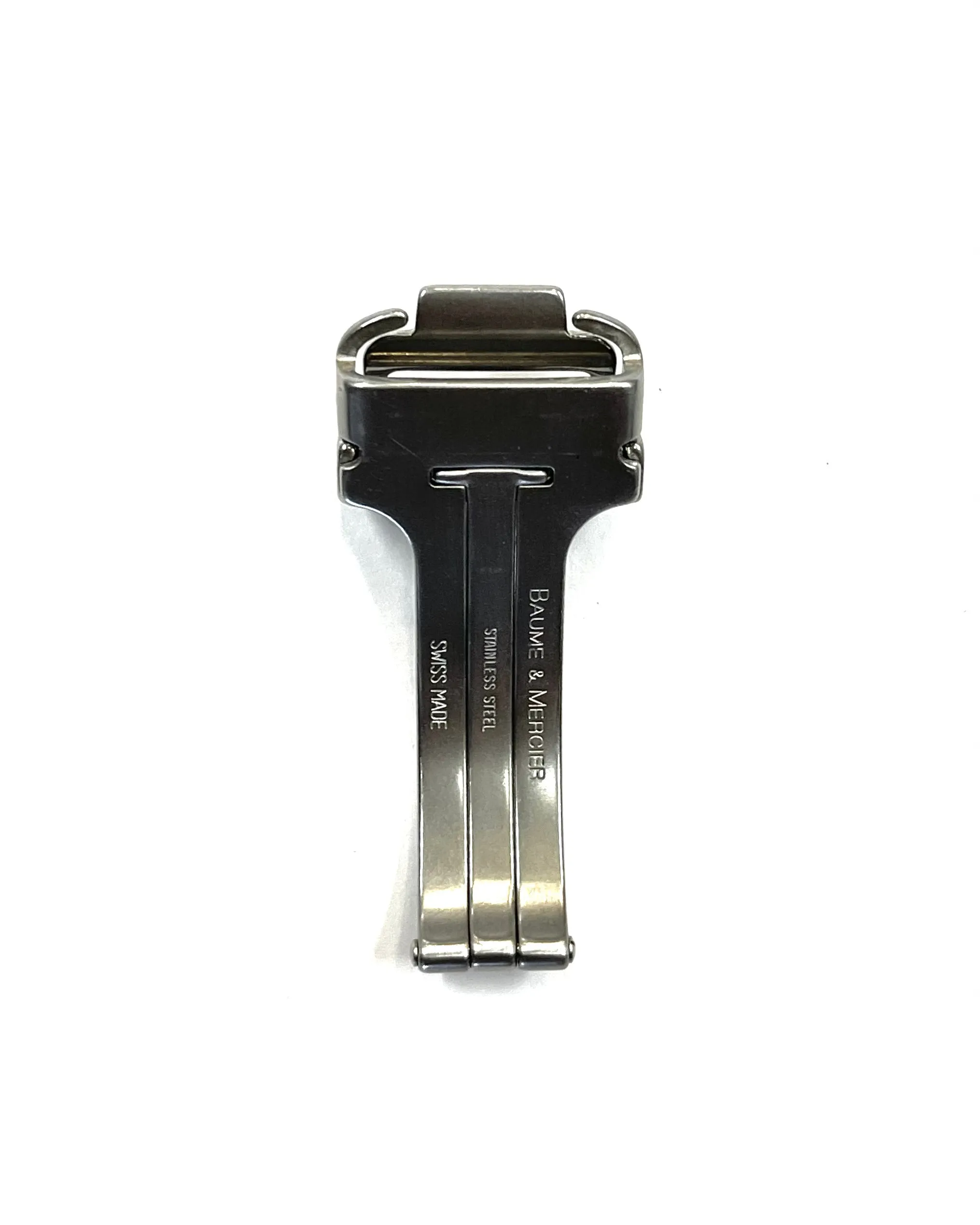 Baume & Mercier New Stainless Steel Deployment Buckle - $500 APR VALUE w/ COA!